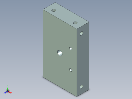 方形杯子注塑模具设计含UG三维二维说明