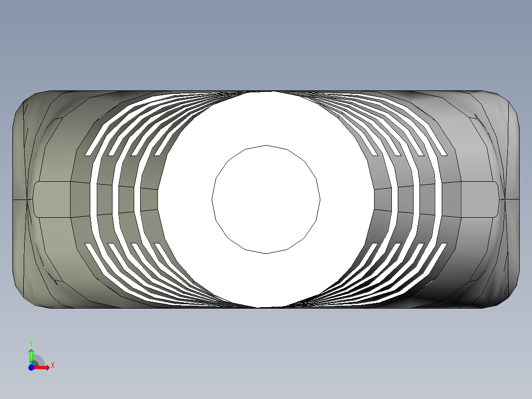 槽型光电传感器LU-E200前视图