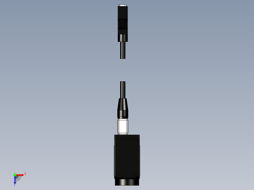 基恩士XG-200C_M_kc图纸模型俯视缩略图