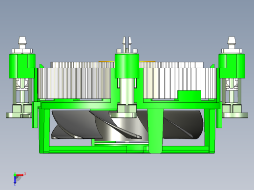 CPU散热器俯视缩略图