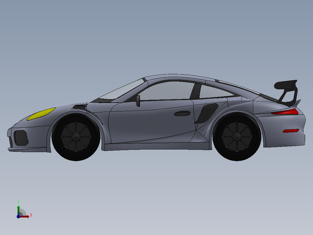 911保时捷前视图