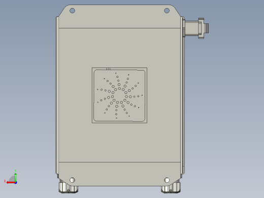 电器柜 电控柜 (103) 机械设计素材后视缩略图