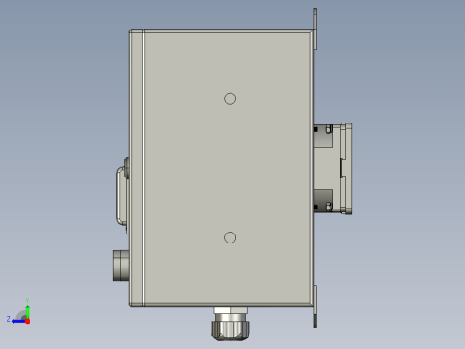 电器柜 电控柜 (103) 机械设计素材右视缩略图