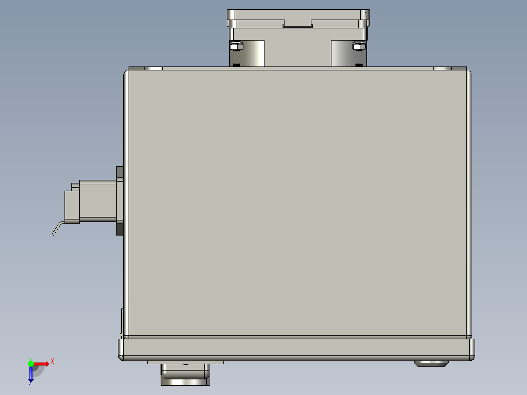 电器柜 电控柜 (103) 机械设计素材俯视图