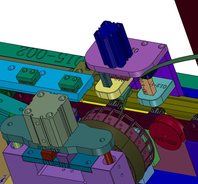 骨架USB排针排母插针装配机