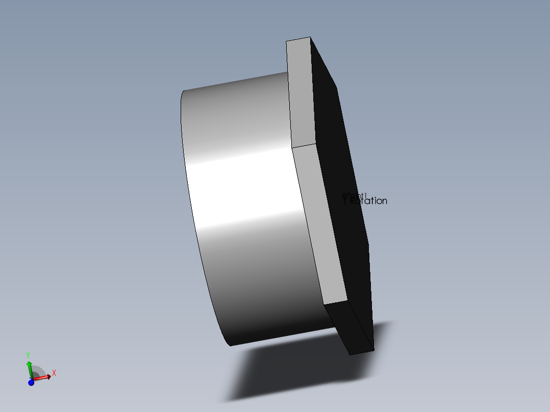 PVC管件-6in_EndCap主视图