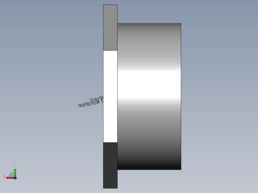 PVC管件-6in_EndCap左视缩略图