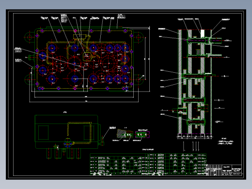 JX683-减速器箱体钻口面孔组合机床总体设计及主轴箱设计