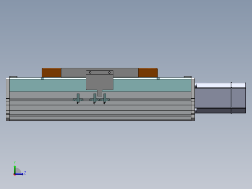 MCH丝杆全封闭MCH22-BC-750W左视缩略图