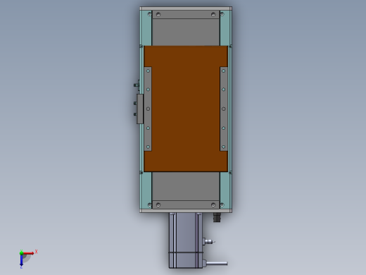 MCH丝杆全封闭MCH22-BC-750W俯视缩略图