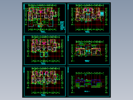 单体洋房单体建筑图
