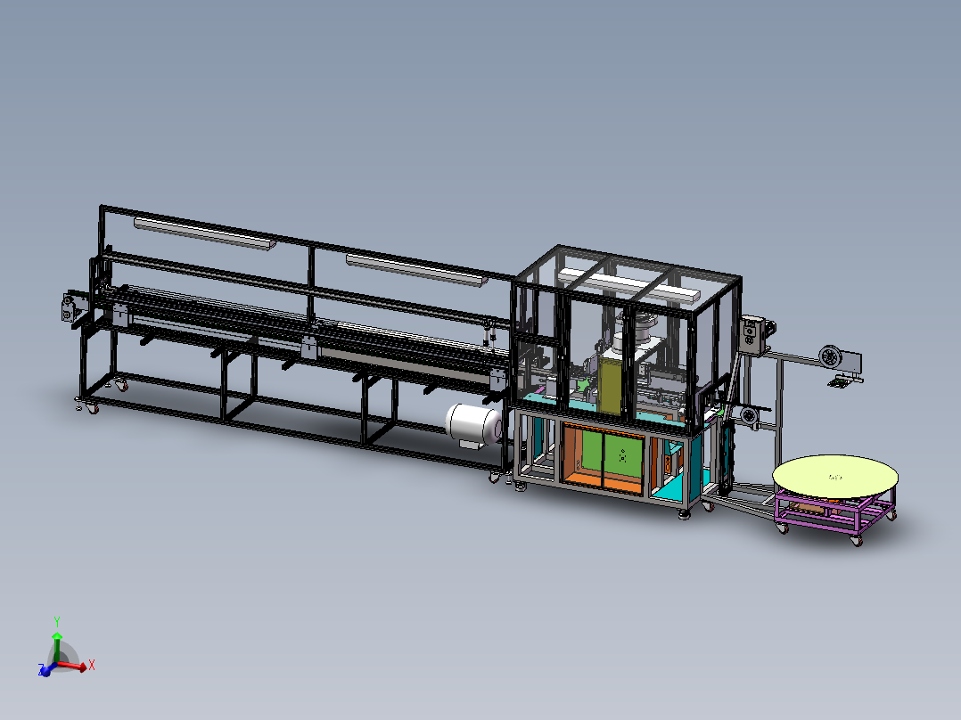 自动装扣机（sw18可编辑+cad+bom）