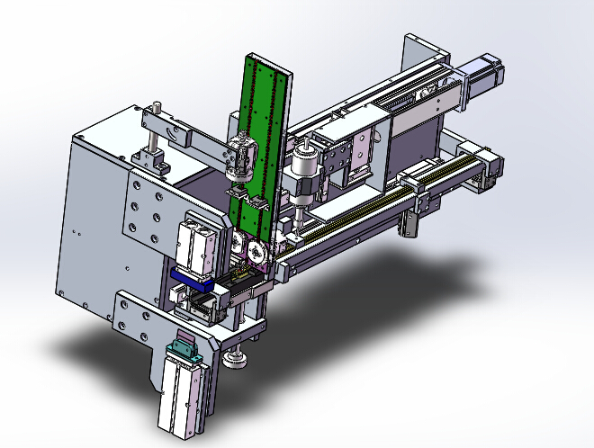 自动装扣机（sw18可编辑+cad+bom）
