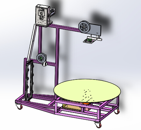 自动装扣机（sw18可编辑+cad+bom）