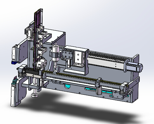 自动装扣机（sw18可编辑+cad+bom）
