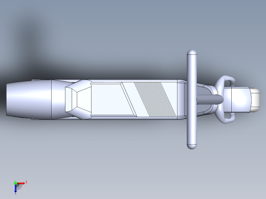 踏板车模型俯视缩略图