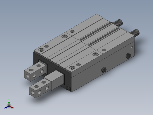 挡料气爪 MIE MIS系列 18款正等轴测缩略图