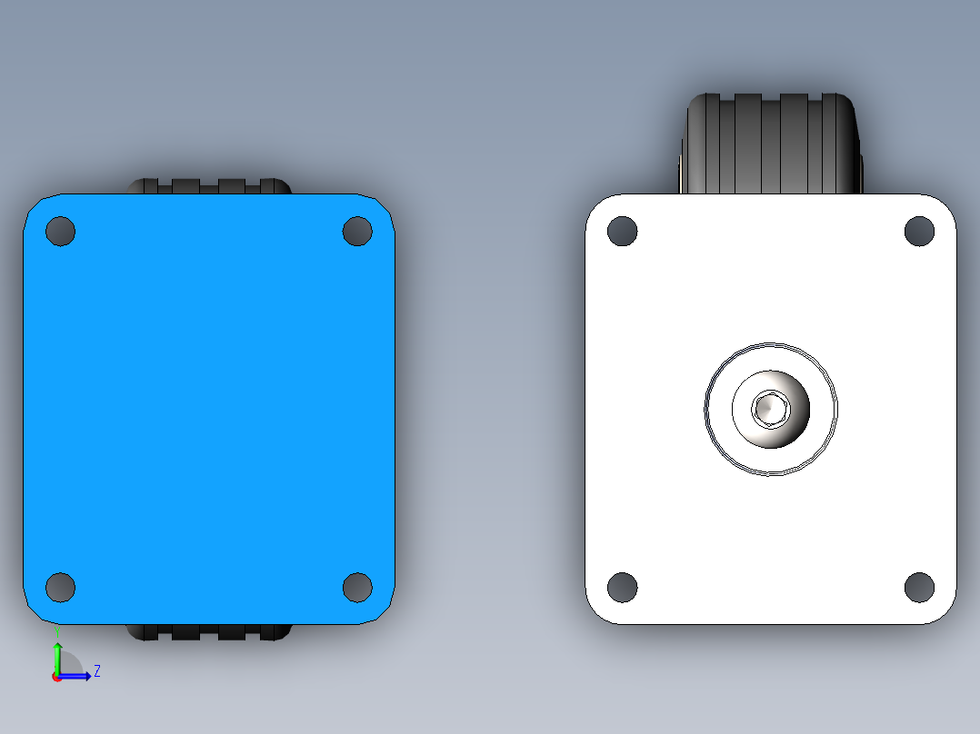 万向轮、脚轮(127)左视图