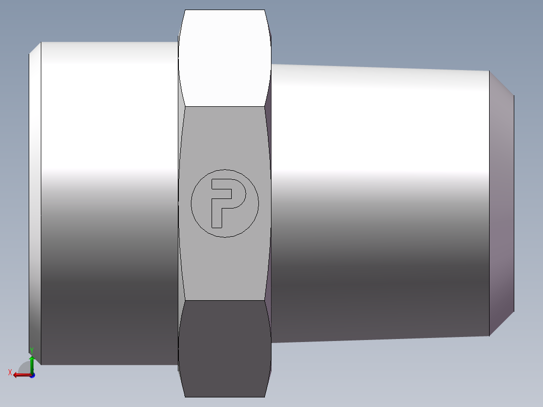 美制锥螺纹、1CN-26-08后视图