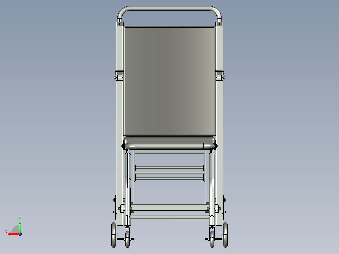 B3003403-楼梯轮椅后视图