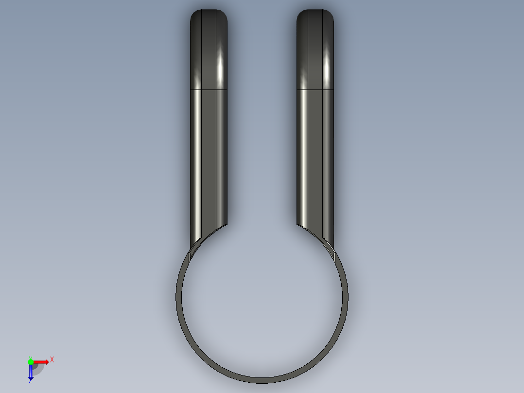 精益管 (34)俯视图