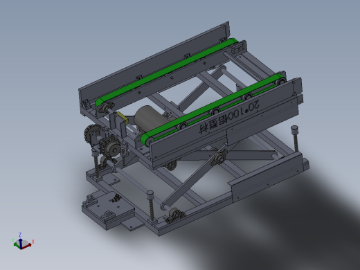 剪叉式升降机 、倍速链回流升降台
