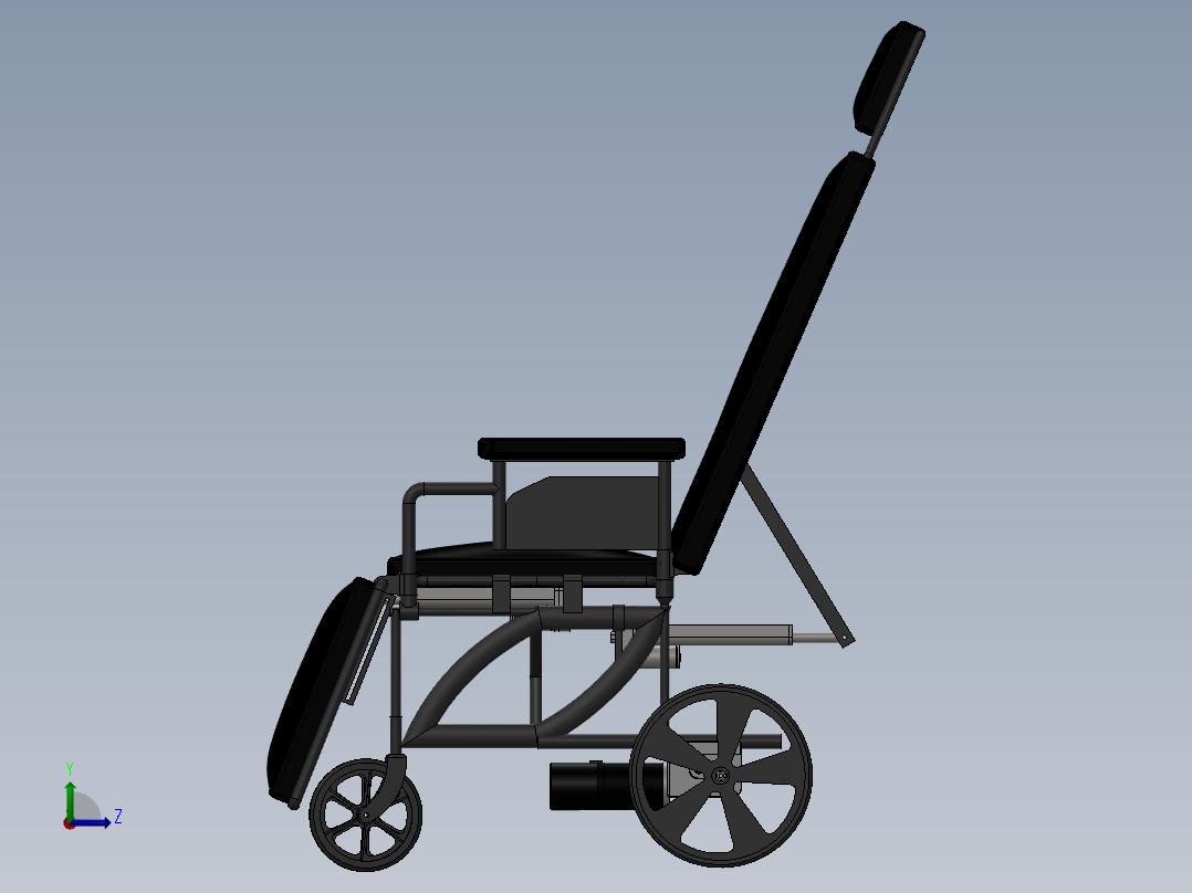 轮椅(18)左视图