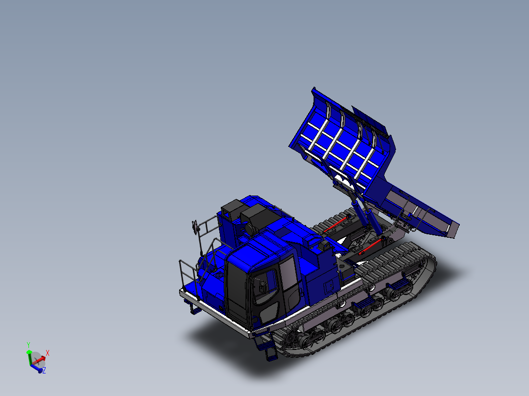 新型载重11吨 CD110R-3履带运输车