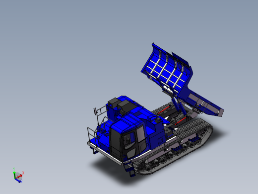 新型载重11吨 CD110R-3履带运输车