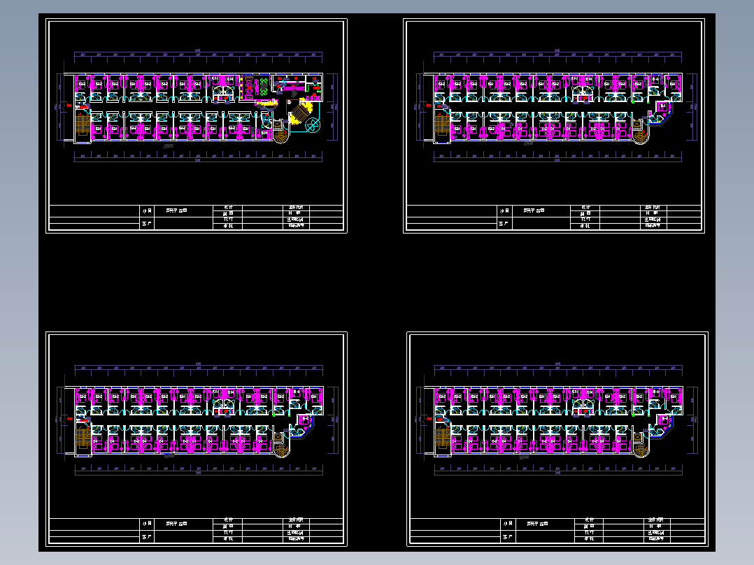 家装总平面图及生产图