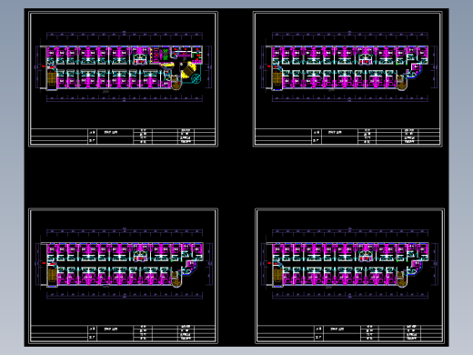 家装总平面图及生产图
