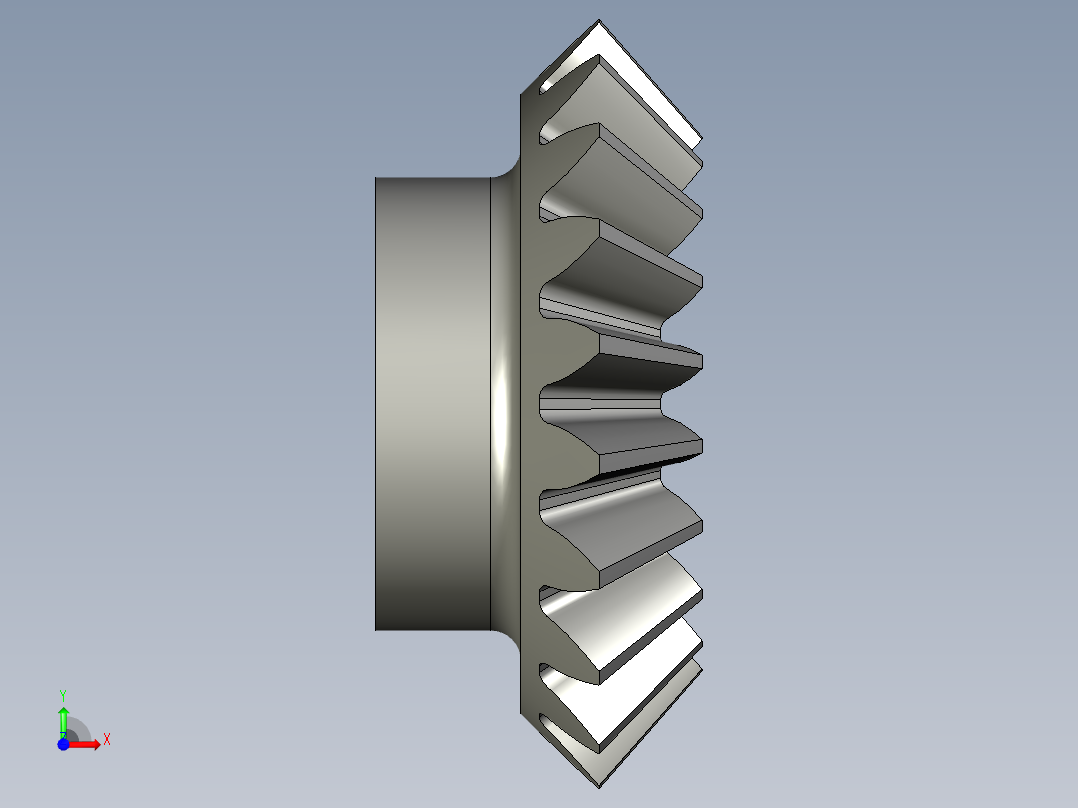 PZ3-MZ03-04-04圆锥齿轮206x42前视图