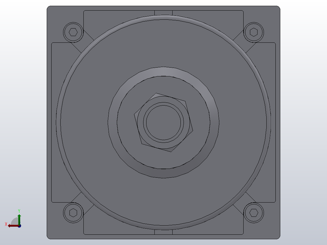 SIJ双轴复动行程可调型气缸SIJ100×1000-S-CS1U1后视图