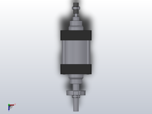 SIJ双轴复动行程可调型气缸SIJ100×1000-S-CS1U1俯视缩略图