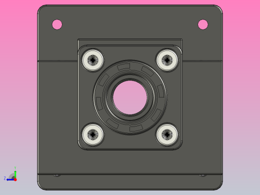 JST12系列电机安装座JST12-57右视缩略图