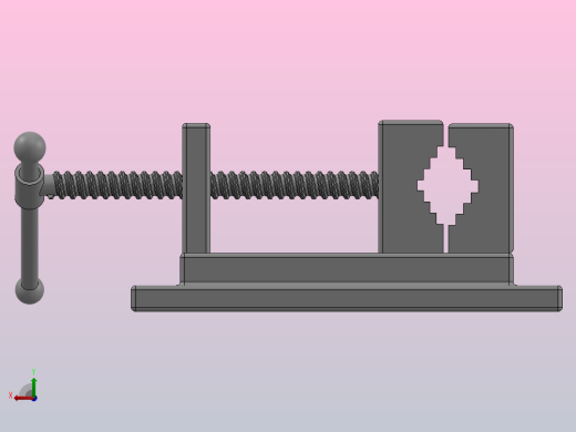 水平管虎钳后视缩略图