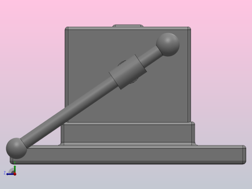 水平管虎钳右视缩略图