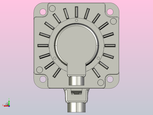 ECMA 400V马达机构-有刹车180框[ECMA-KX1820SS]台达后视缩略图