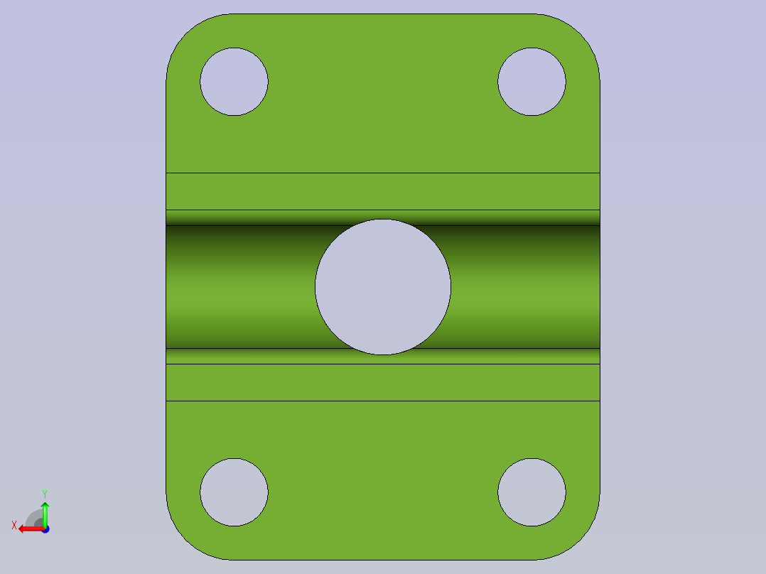 练习摩托车连接架后视图