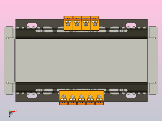 SG-1三相干式变压器三维模型202403俯视缩略图