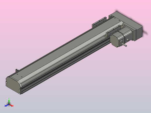 SYS12-BR-500-200W滚珠花健、支撑座、滚珠丝杠、交叉导轨、直线模组.STEP
