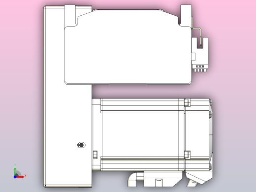 皮带直线轴半封闭可选导轨TPA-HNB-105D-90-L2450-RP-C-P20-N3前视缩略图