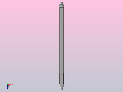 1200N防水电动推杆(ZJWSN-FS)[ZJWSN-FS-S500]俯视缩略图