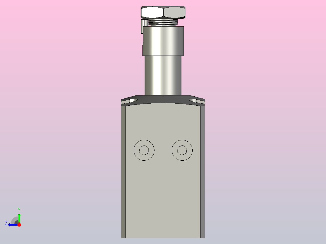 CBTU-06L-90油缸右视图
