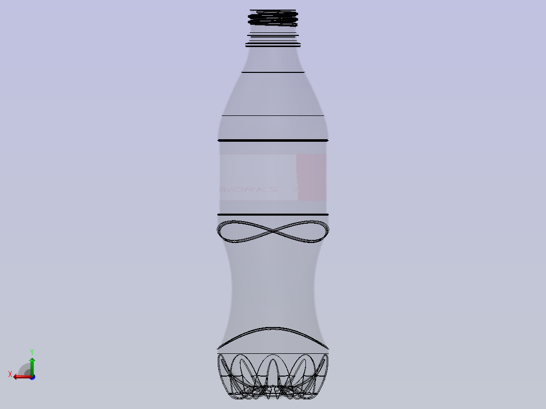 可乐瓶 (38)后视图