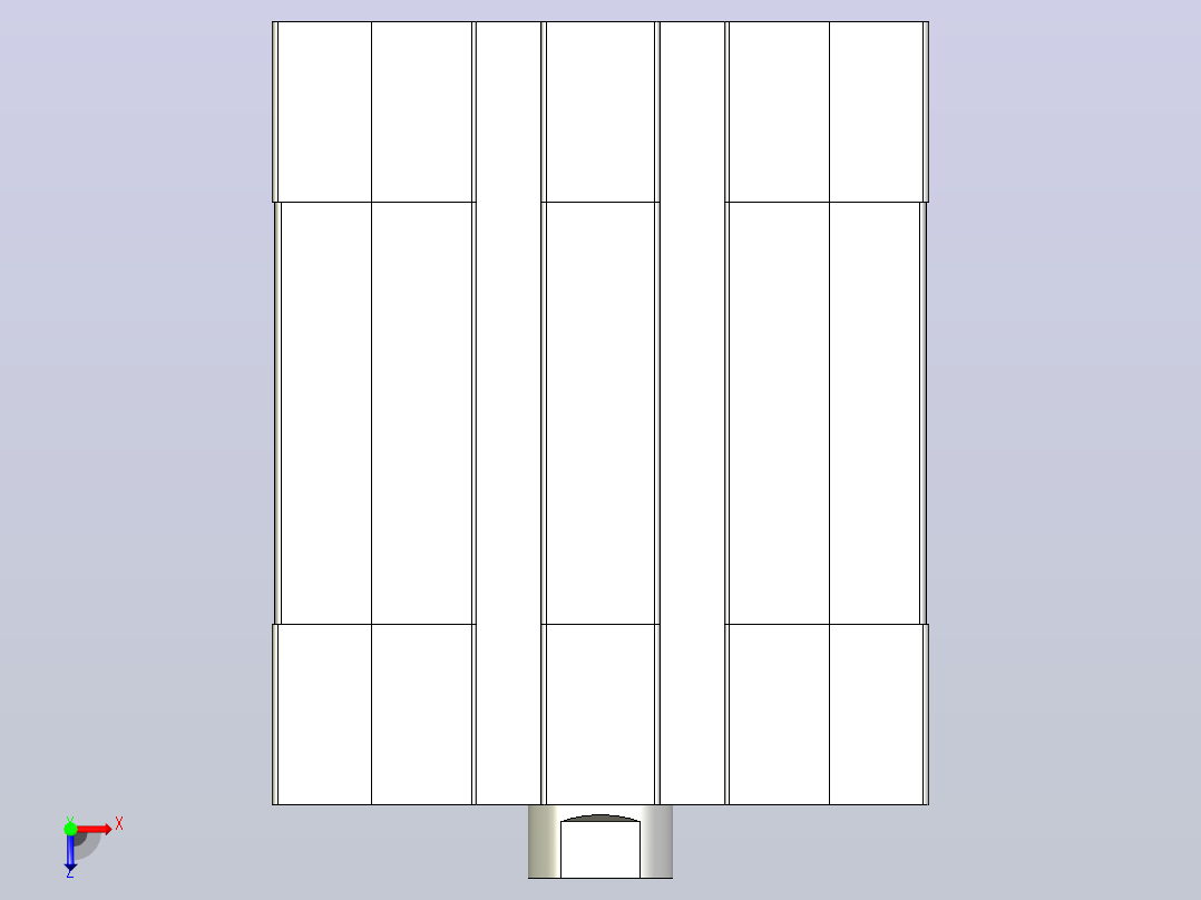 FESTO气缸ADN-40-20-I-P-A---_asm_0_俯视图