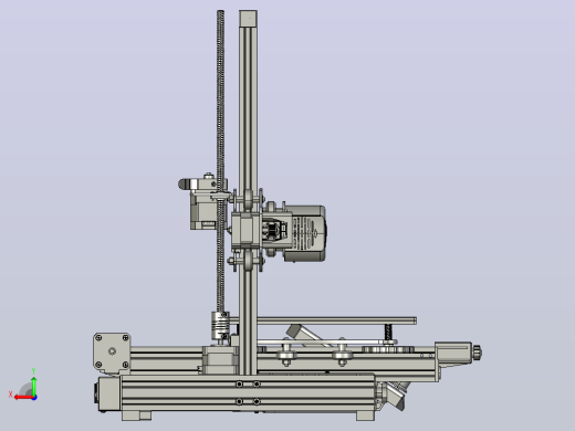 打印机模型Creality-Ender3-V2-rev4后视缩略图