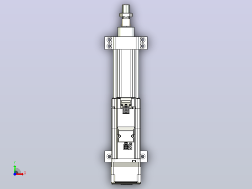 轻载电动缸TPA-ESR40-1210C-L100-MR-LB-W-P40-C3前视缩略图