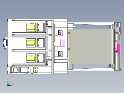 NC8-80_Z～100_Z交流接触器三维模型202203左视缩略图