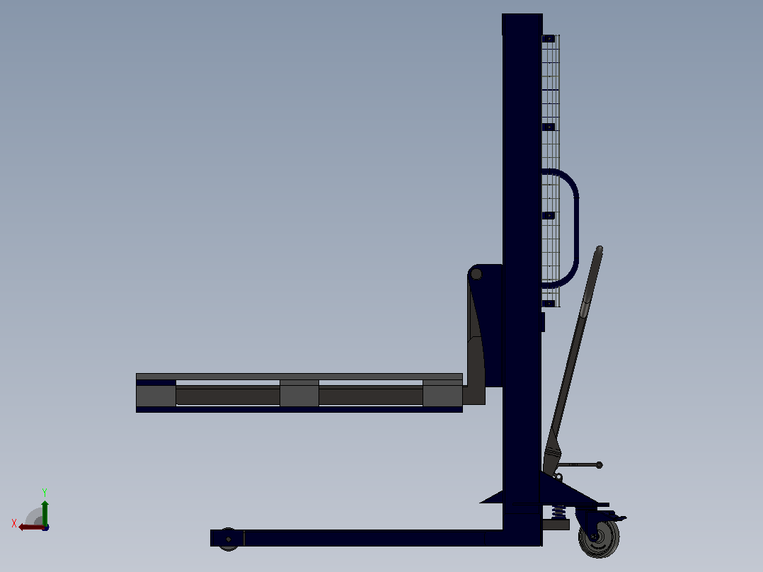 manual-pallet-stacker SW后视图